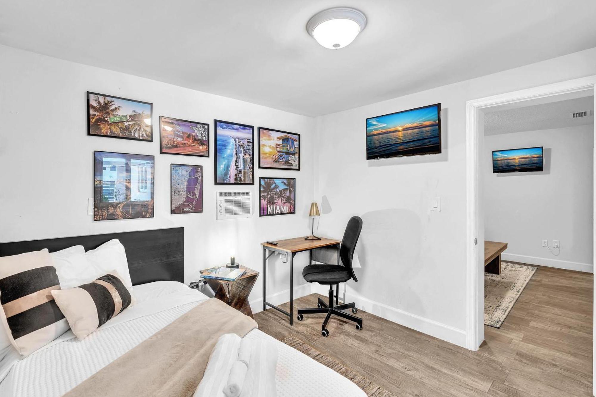 Estelo'S Place - Modern Townhouse With King Bed, Only 5 Min From The Airport! Miami Bagian luar foto
